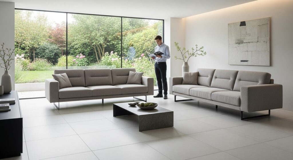 עיצוב סלון מודרני