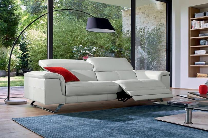 ספה תלת מושבית מעור איטלקי דגם CORTINA דיבאני סנטר
